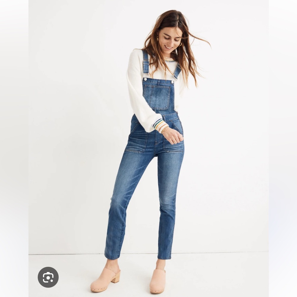 Madewell Overalls in Jansing Wash Womens Medium NWT